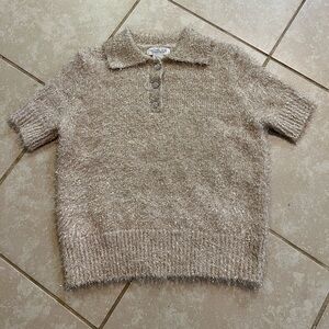 Rachael Zoe Sparkle Frill Shirt